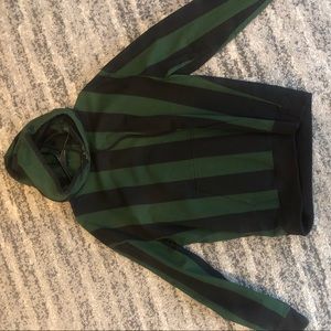 Forever 21 Green & Black Hoodie